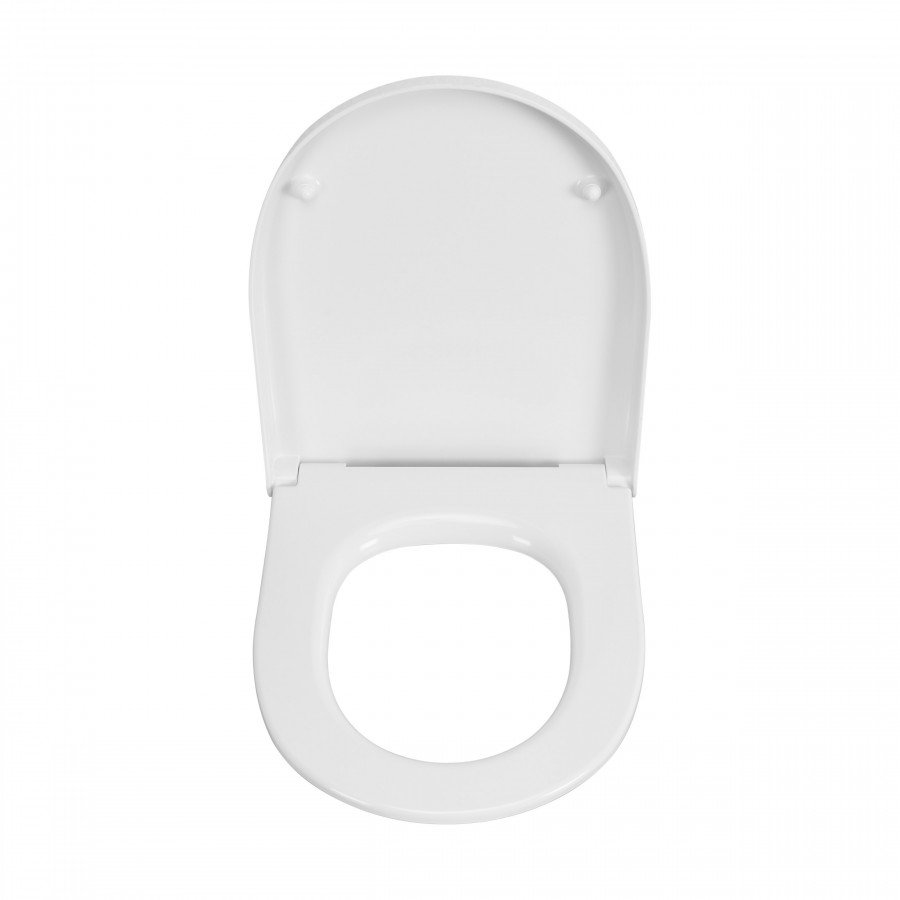 MERIDIAN  Cиденье и крышка для унитаза, с механизмом Soft-Closing, материал Supralit, белое. ROCA 