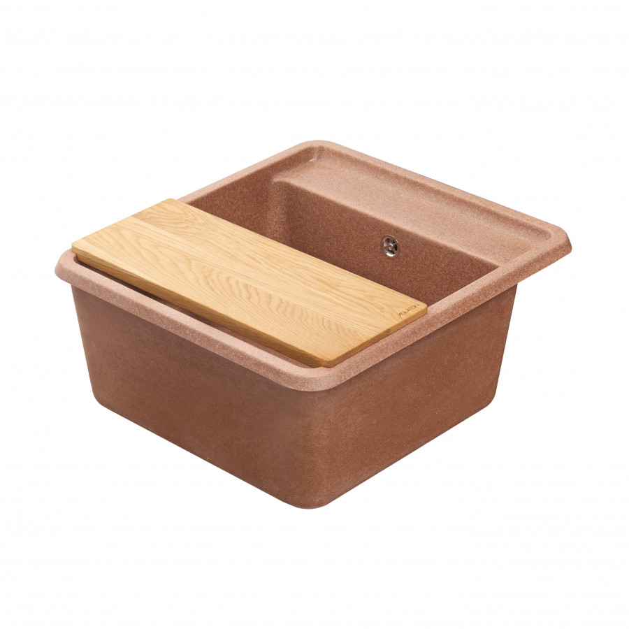 Мойка для кухни  Беллис 57 570x510x250 мм, прямоуг., терракот