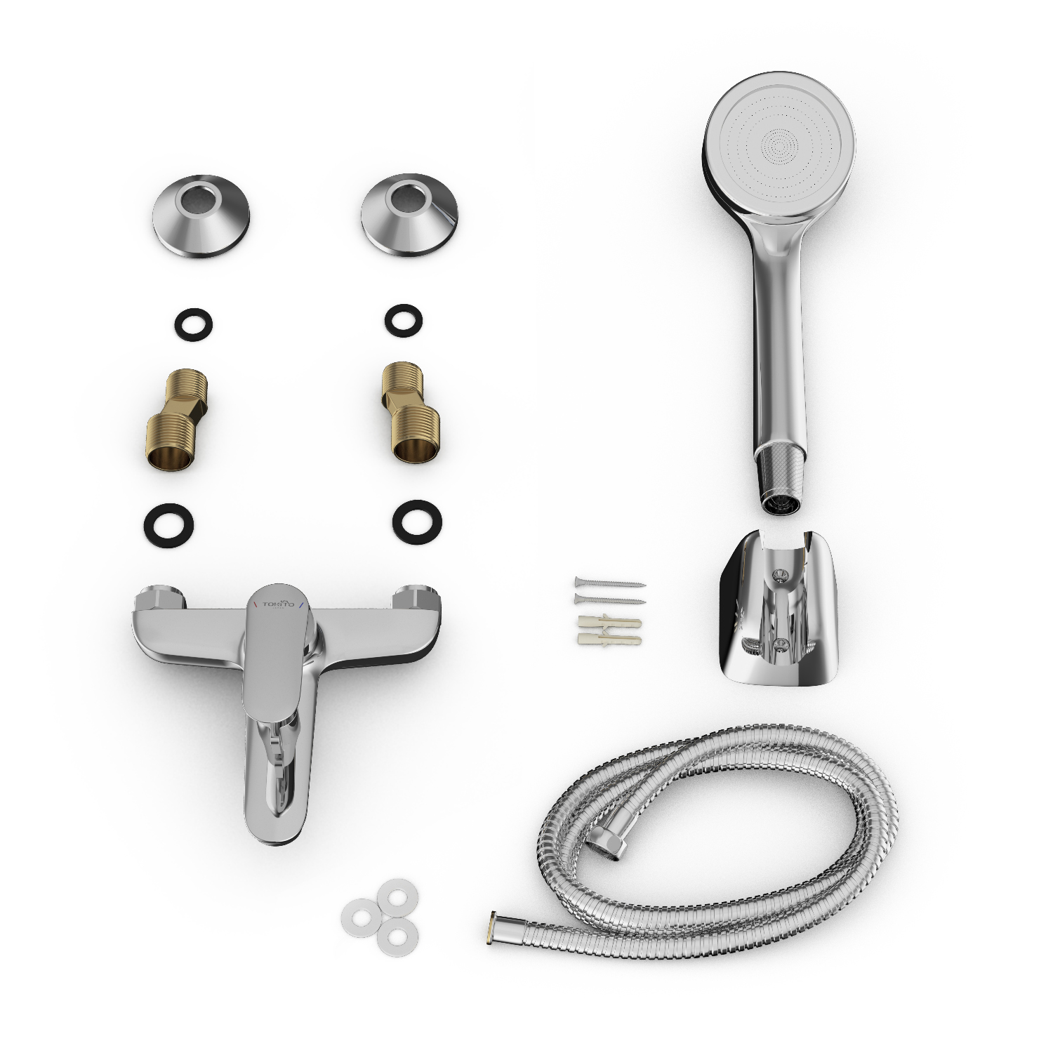 Смеситель для ванны TOKITO TAKASE хром (TOK-TAK-1014)