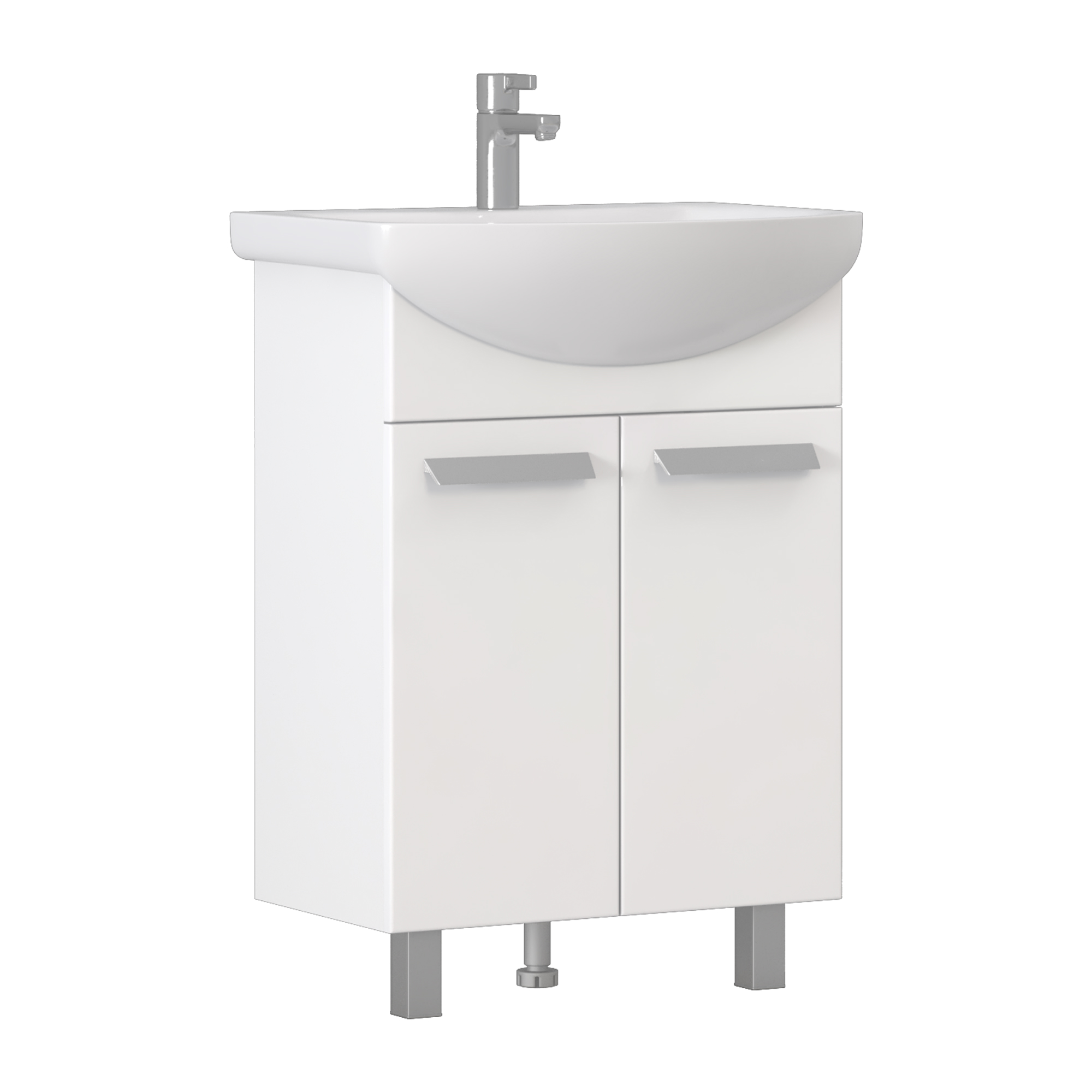 Тумба под раковину VIGO Hoska 60 напольная белый (231)