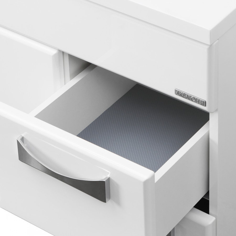 Тумба ДИОР 120, белая (под раковину АЙРИС 120, АЙРИС М 120, ПРЕМЬЕР М 120, ПРЕМЬЕР 120)