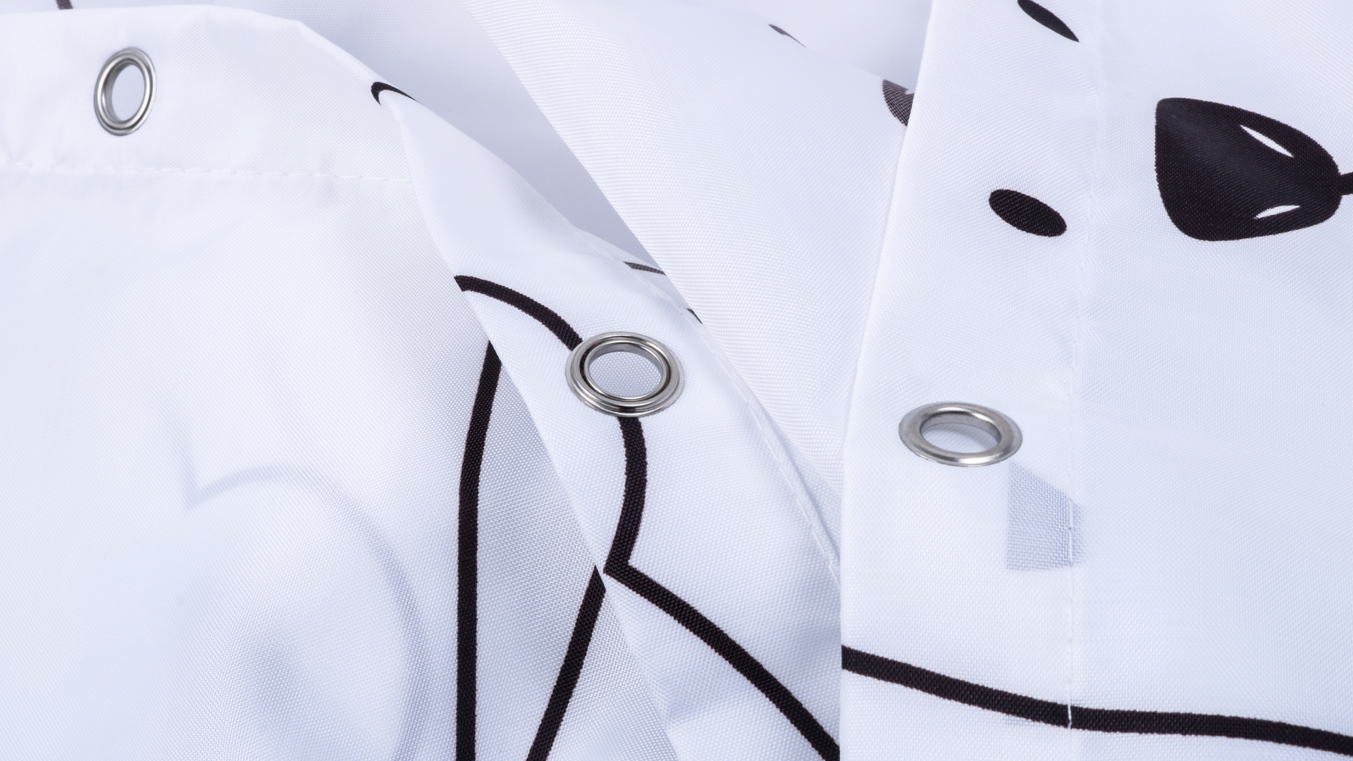 Шторка для ванной Fixsen Panda FX-2501, без колец