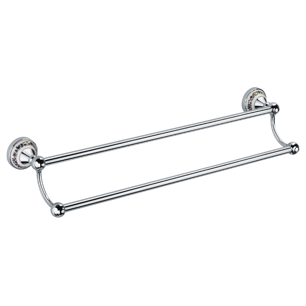 Полотенцедержатель трубчатый 2-ой FIXSEN Bogema 60 см (FX-78502)