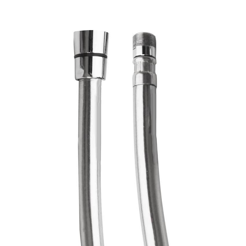 Шланг душевой 1,6м из ПВХ с поворотным концом 2473C