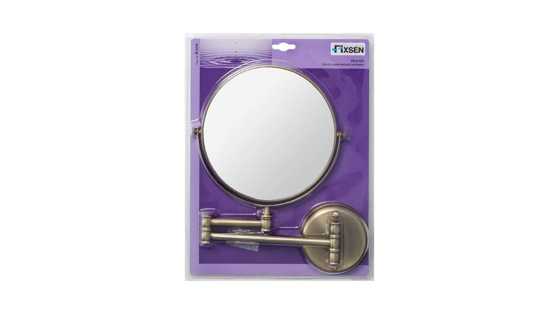 Зеркало косметическое настенное FIXSEN Antik (FX-61121)