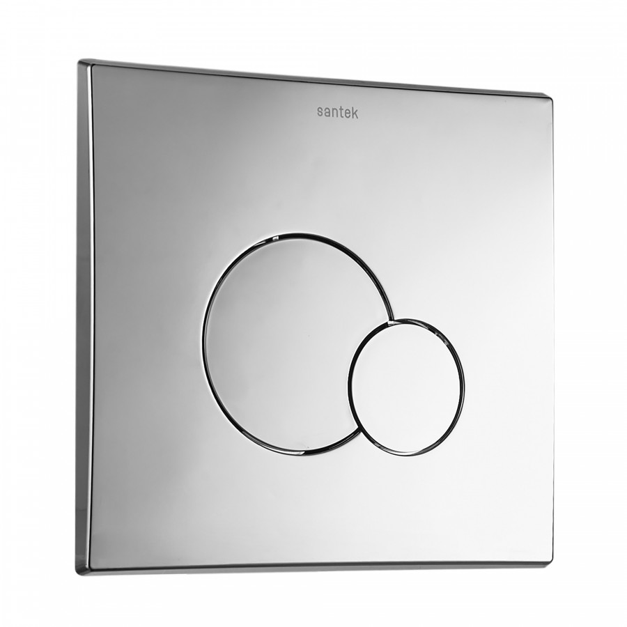 Панель для смыва инсталляции Santek хром САНТЕК