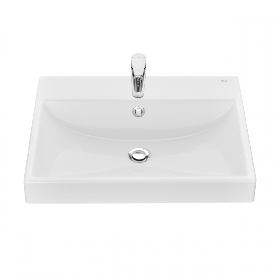 ONA Мебельная раковина 600х460x121 мм из композитного материала, белый, ROCA
