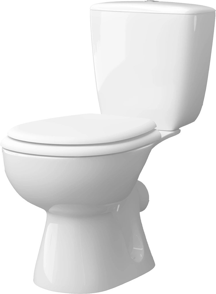 Унитаз-компакт КЕРАМИН ПОЗИТАНО МС двухрежимный, сиденье полипропилен CDB00022933 (4810531134435)