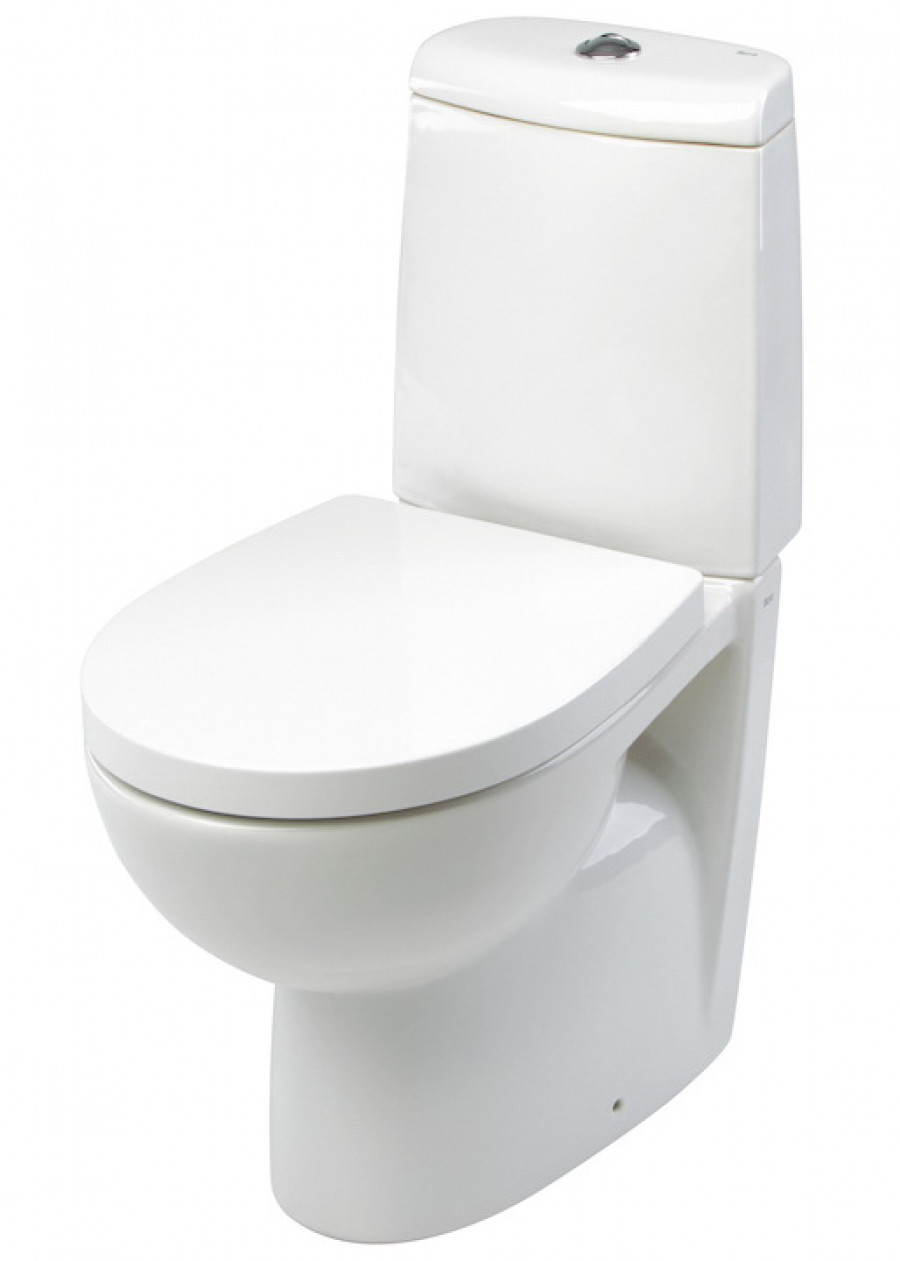 VICTORIA NORD Сиденье и крышка для унитаза, дюропласт., белое. ROCA