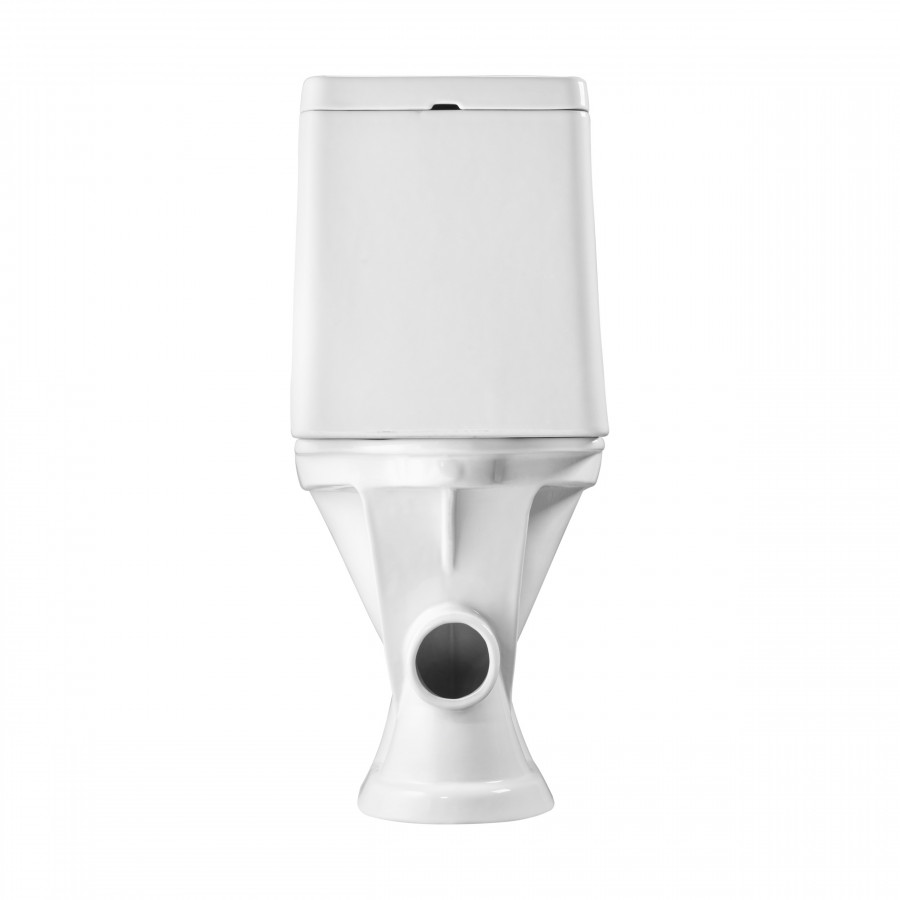 Унитаз-компакт "Грация", горизонт. вып. 2-х уров. арм., сид. полипрроп. SANTERI