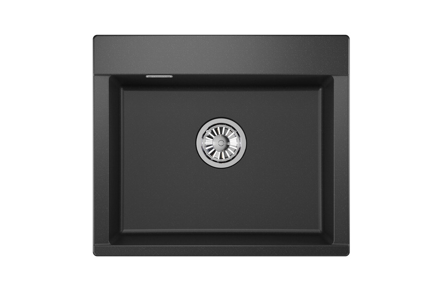 Кухонная мойка GRANULA (5804, ЧЕРНЫЙ)