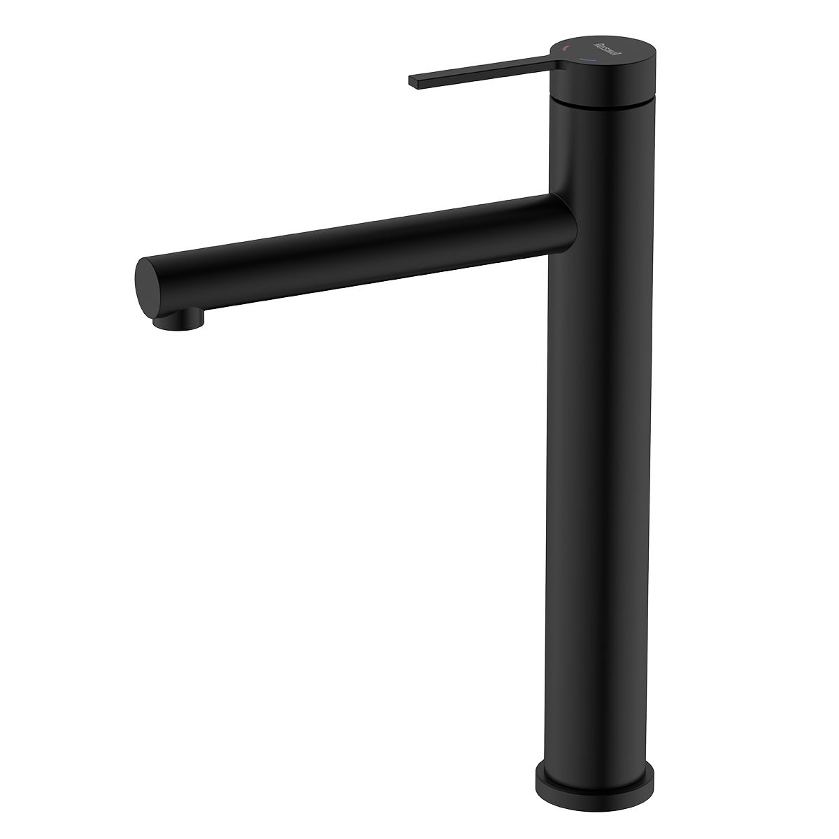 Смеситель ROSSINKA RSF-1715S-BL для раковины высокий монолитный, черный