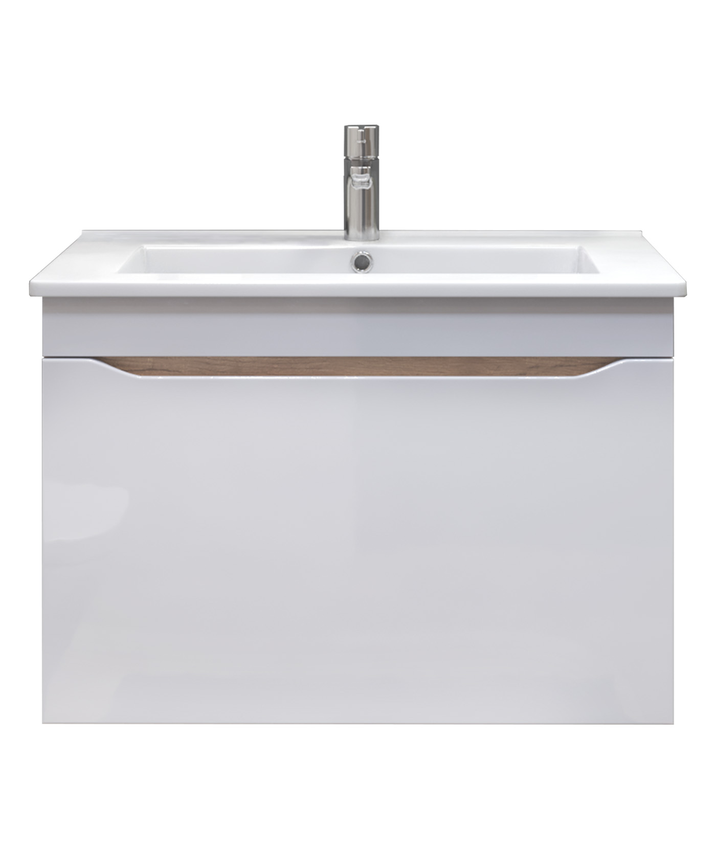 Тумба под раковину VIGO Grani 75 подвесная дуб золотой (tp.GRI.OSK.75.1Y дуб золотой)