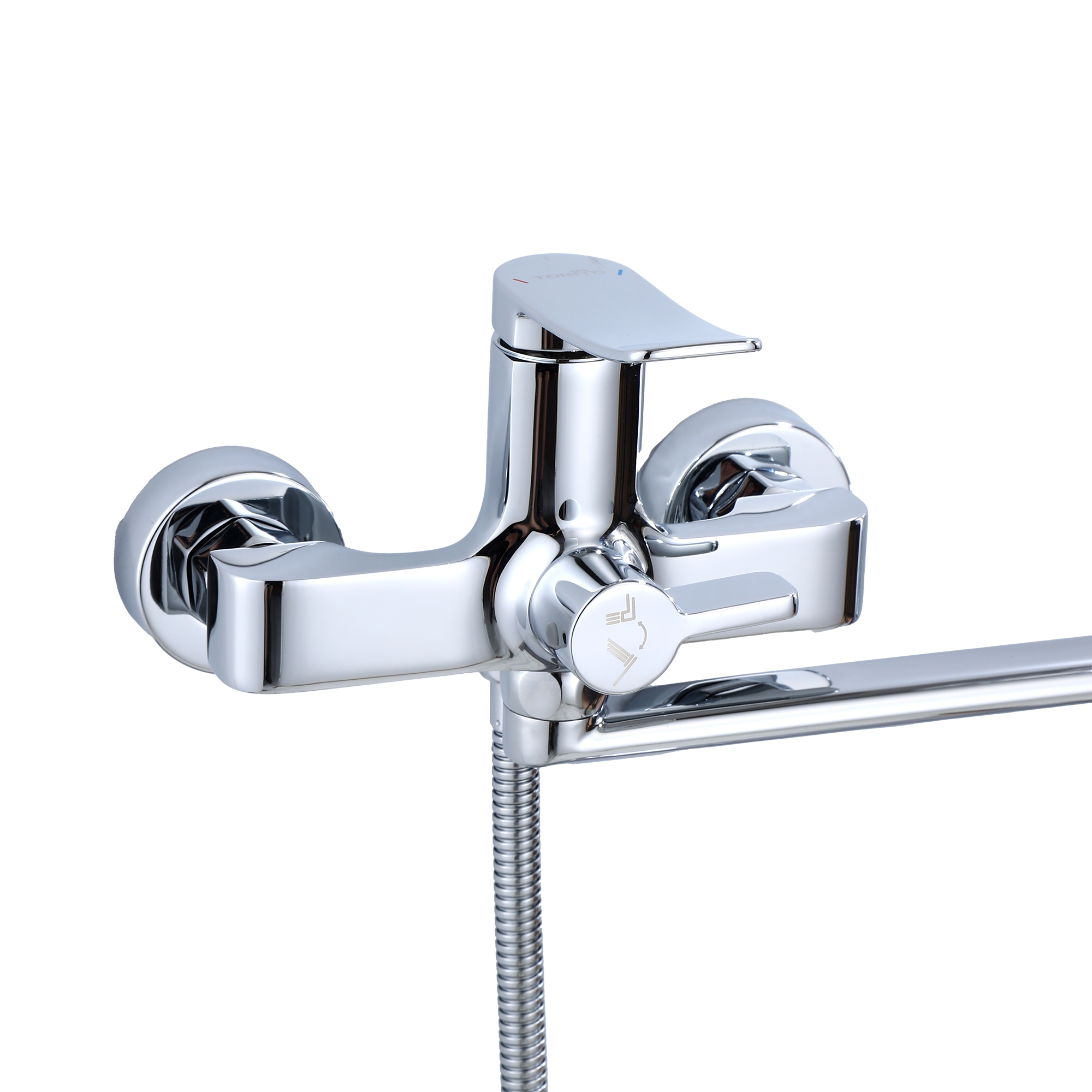 KIOTO Смеситель для ванны, хром, TOKITO