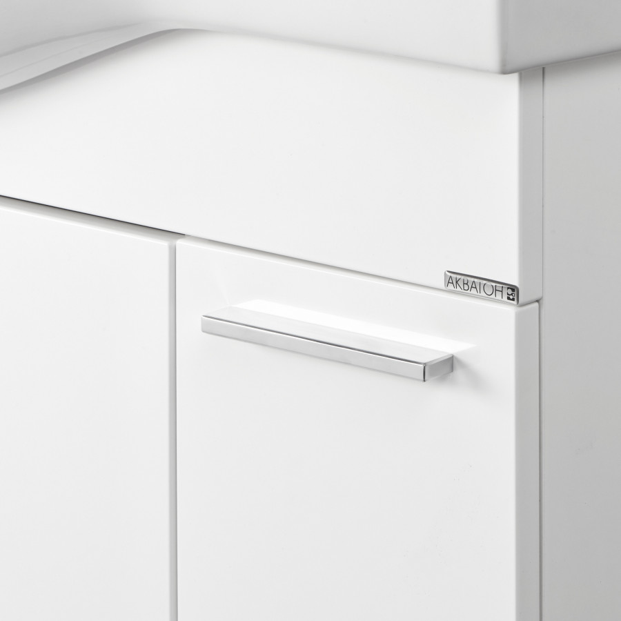 Тумба ИНДИ 80, белая (под раковину КОРАЛЛ 83)