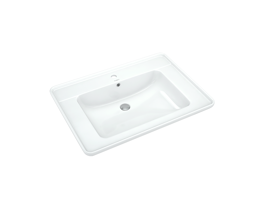 Раковина KIROVIT Дуглас 750 мебельная белый (Вн Крв65) 4630055550418