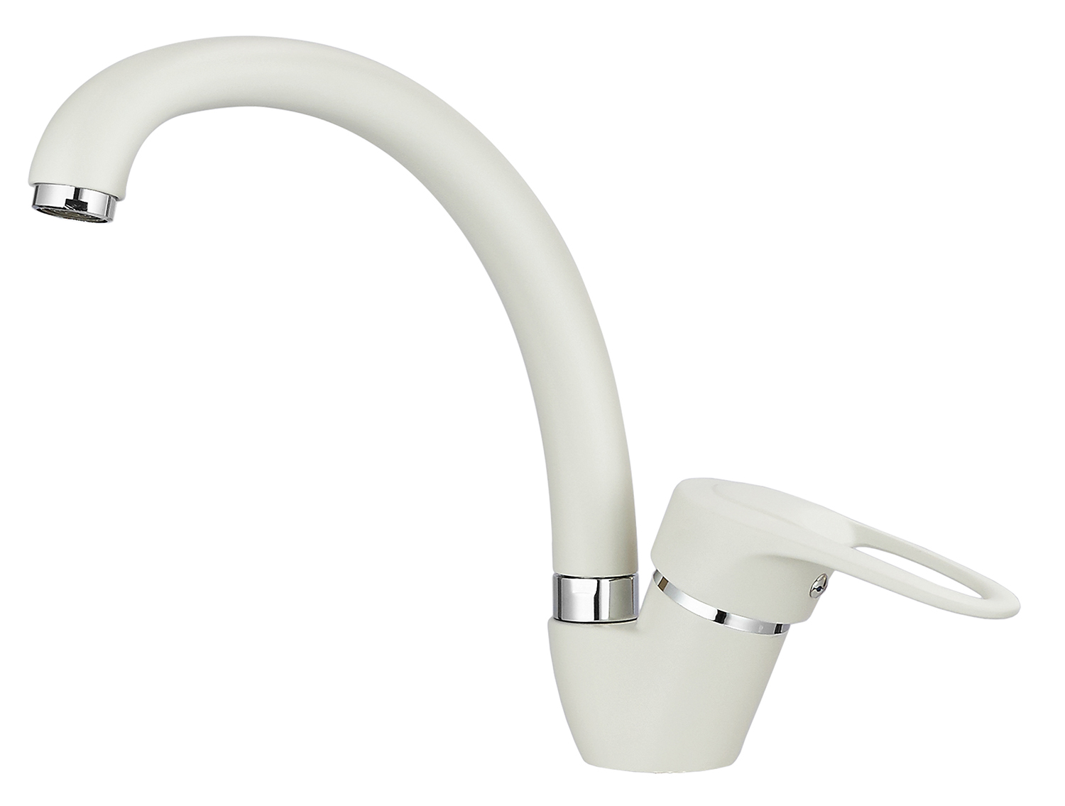 03-ST, БЕЛЫЙ Смеситель для кухни, GRANULA STANDART