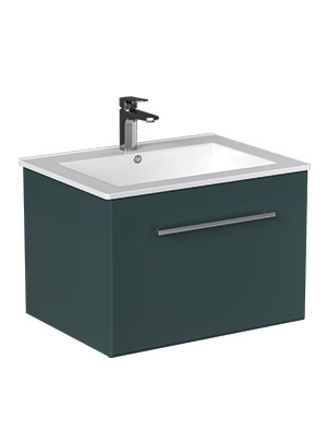 Тумба под раковину VELVEX Posse 650-0-1 (Оскар) навесная верде