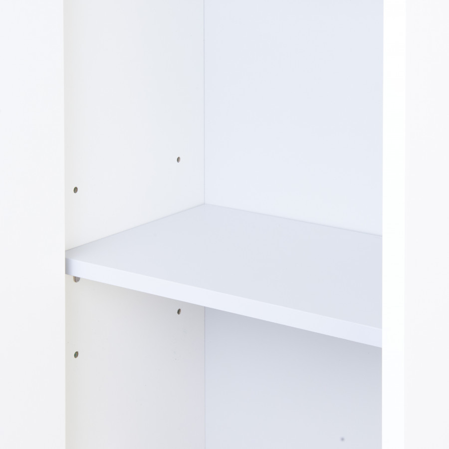 Шкаф-колонна НОРТОН 34, подвесная, левая, белая