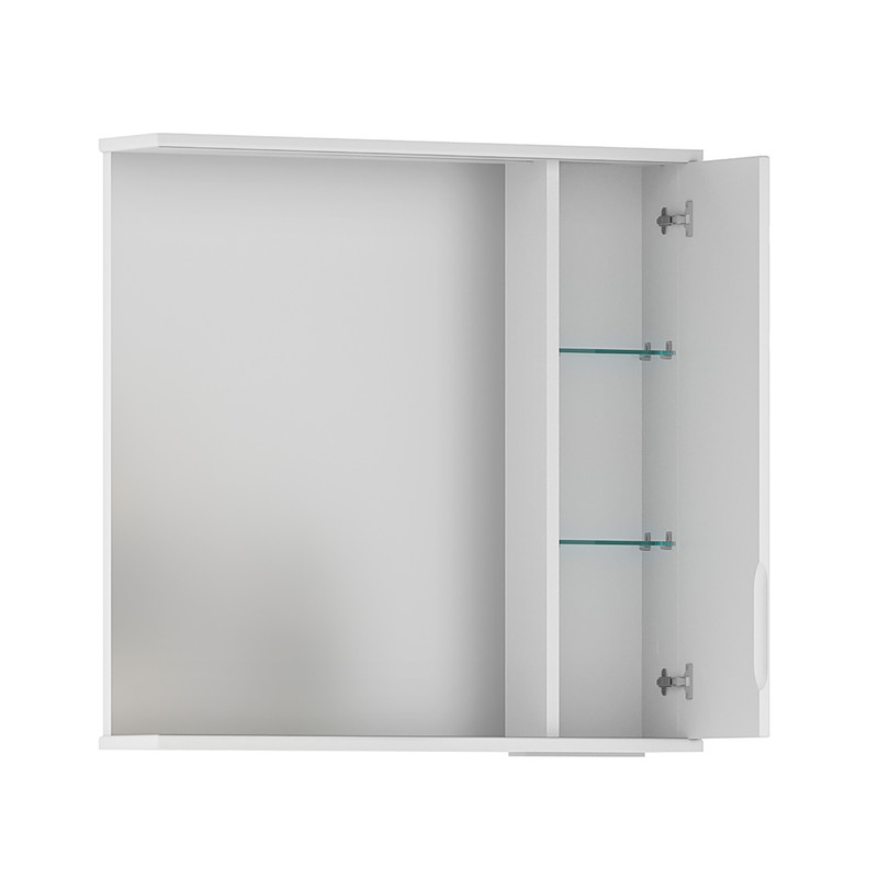 Зеркало-шкаф Adel 70, подвесной, правый, белый, VOLNA