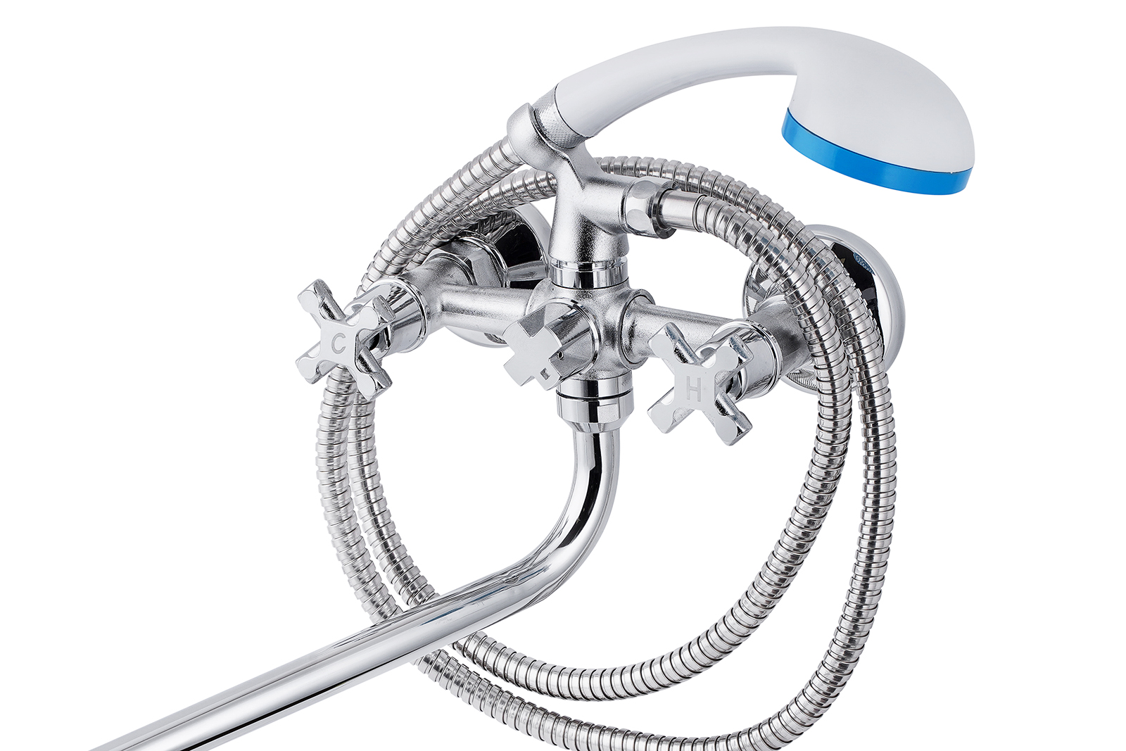 Смеситель для ванны с душем TSARSBERG TSB-11-88 тип См-ВУДРНШлА