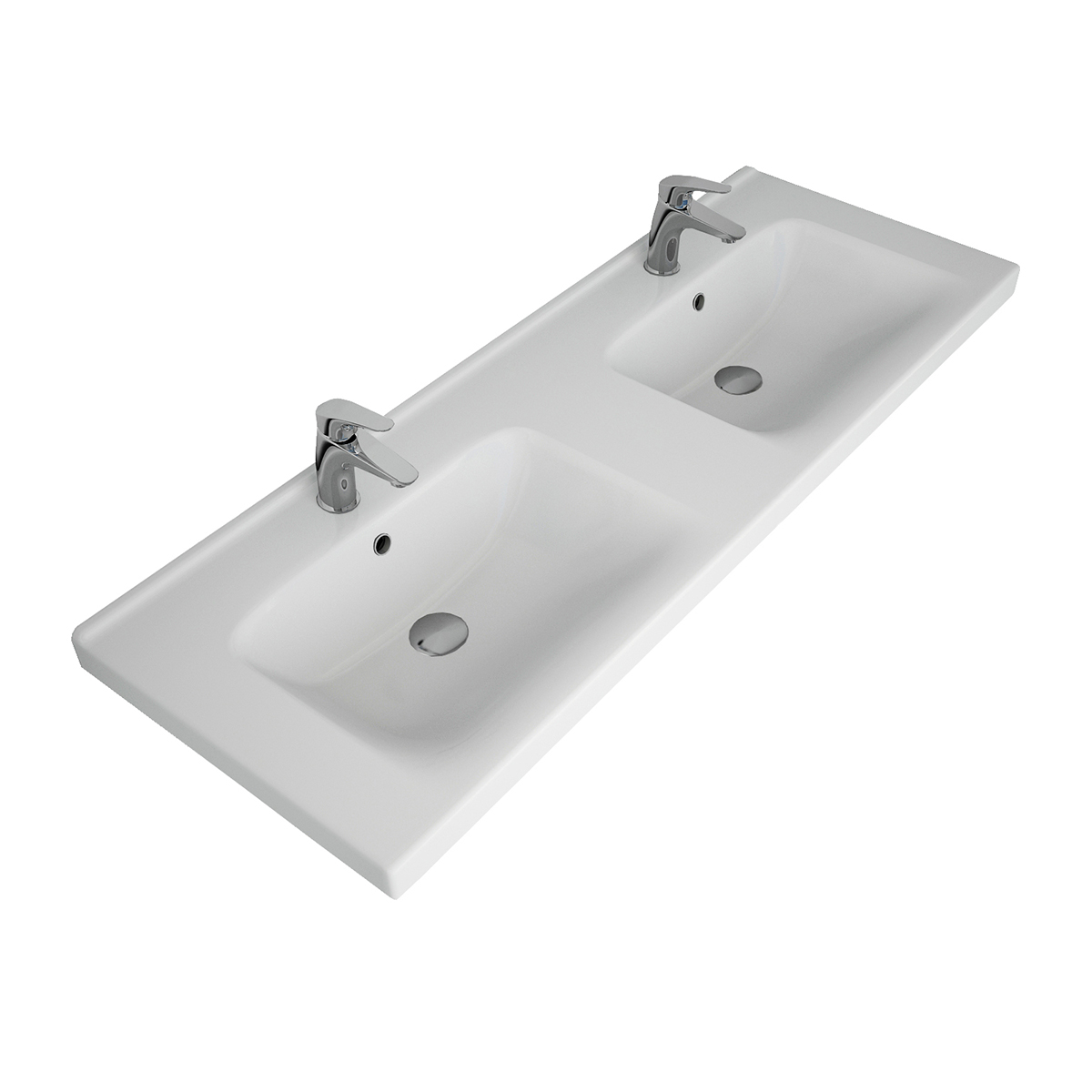 Раковина керамическая "Гармония-125 двойная"