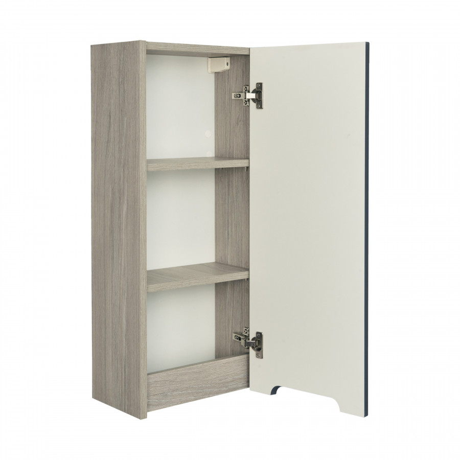 Модуль ОЛИВИЯ 35, подвесной, правый, грей, дуб ойстер