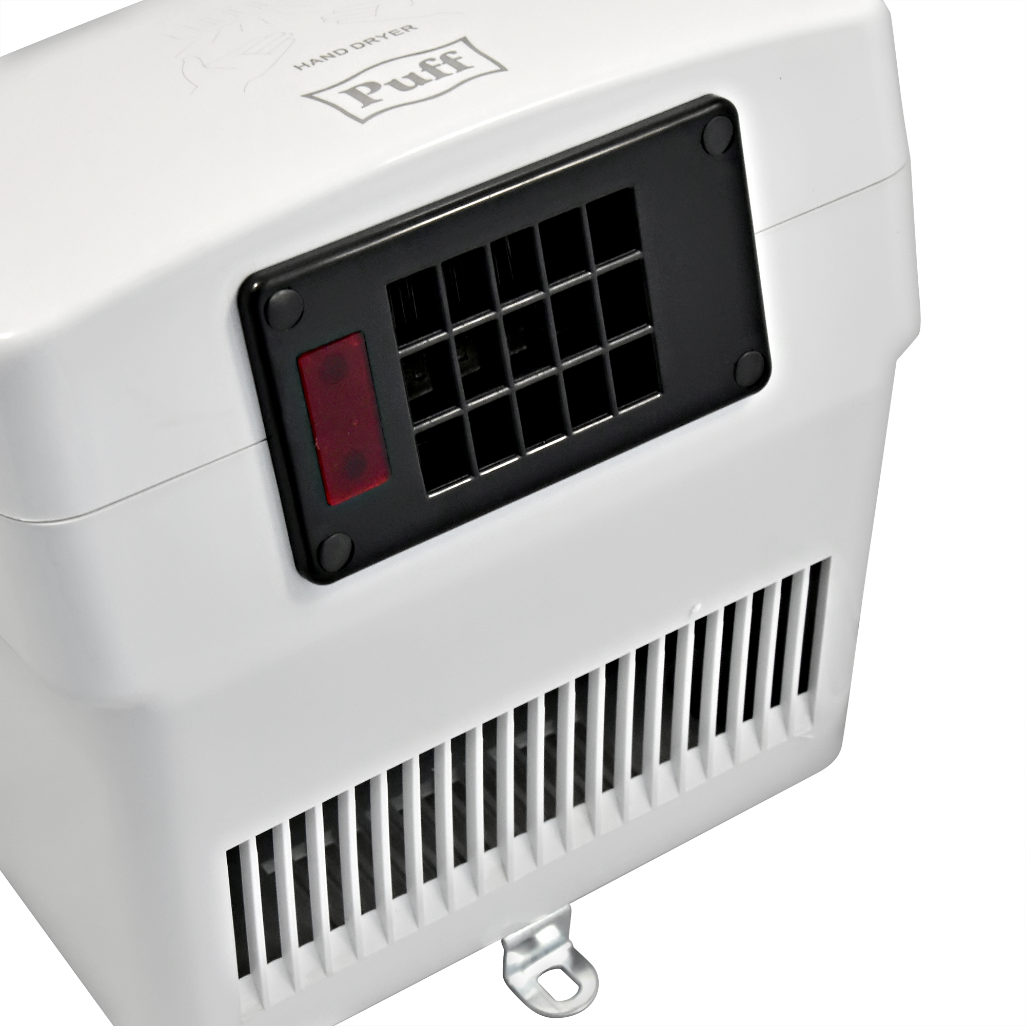 Электросушитель для рук PUFF-8830 малошумный, белый 1,5 кВт (1401.320)