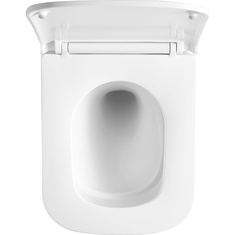 FLOREX WHITE Унитаз подвесной безободковый с сиденьем микролифт, LM, 9614001