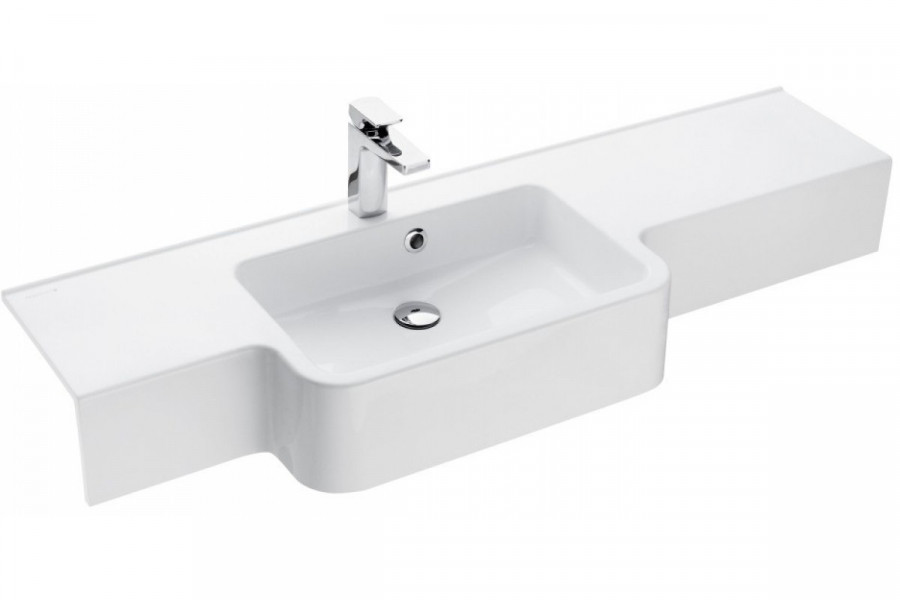 Раковина HOTEL B 151, левая, белая