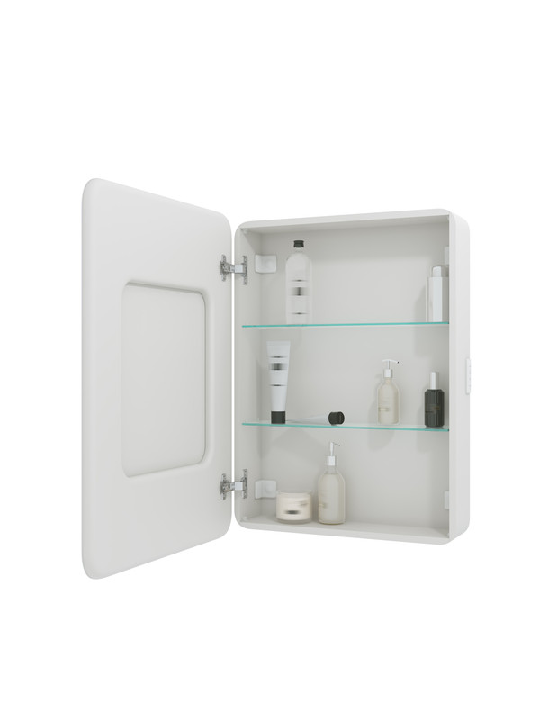 Зеркало-шкаф Elliott LED 600х800 левый с розеткой