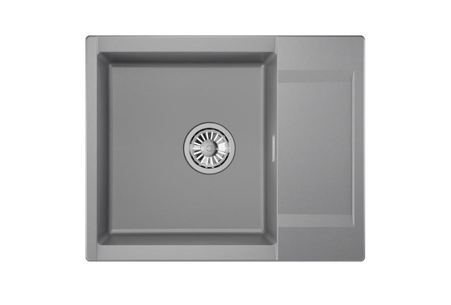 Кухонная мойка GRANULA (6202, АЛЮМИНИУМ)