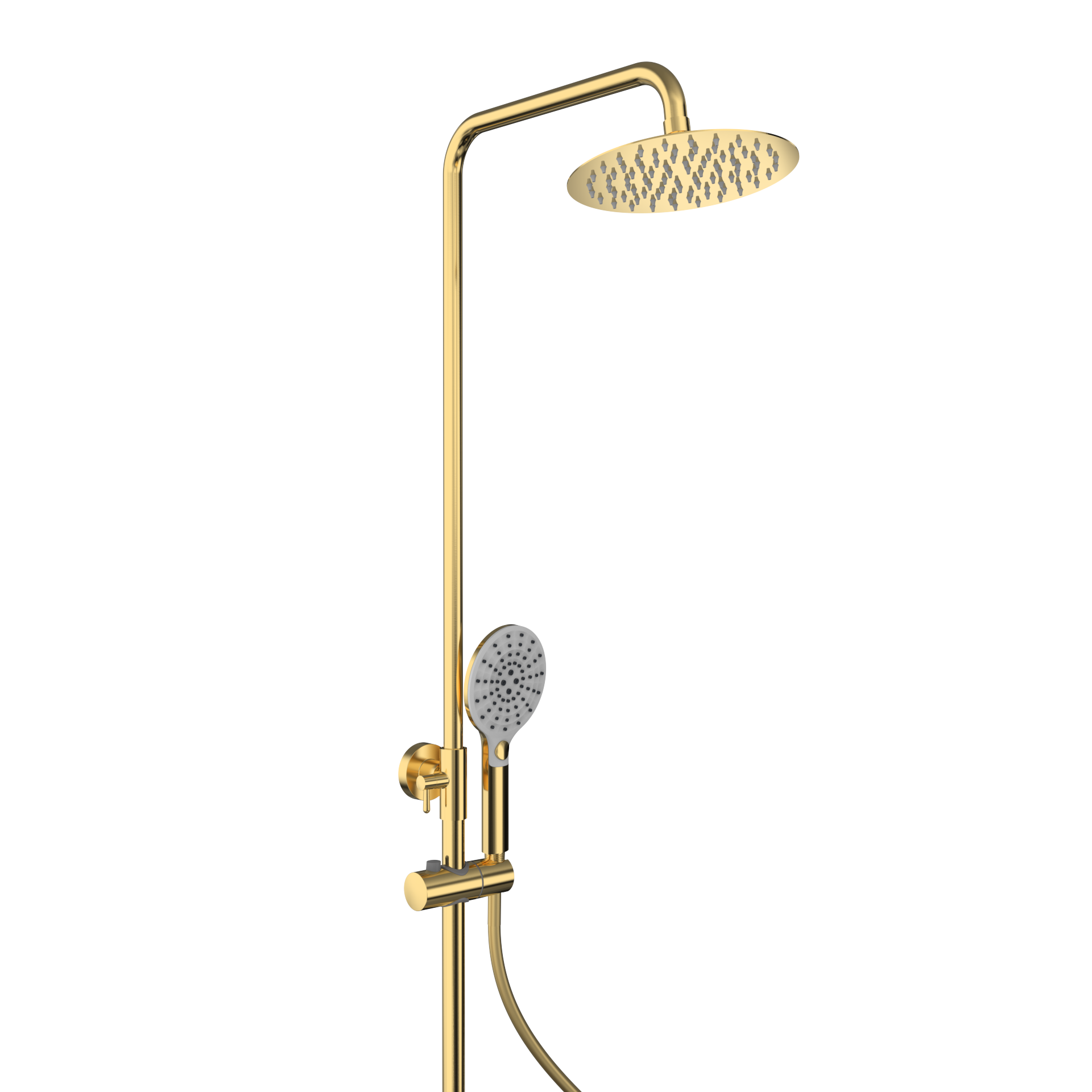 Душевая система TOKITO KIN брашированное золото (TOK-RAI-KIN1016)
