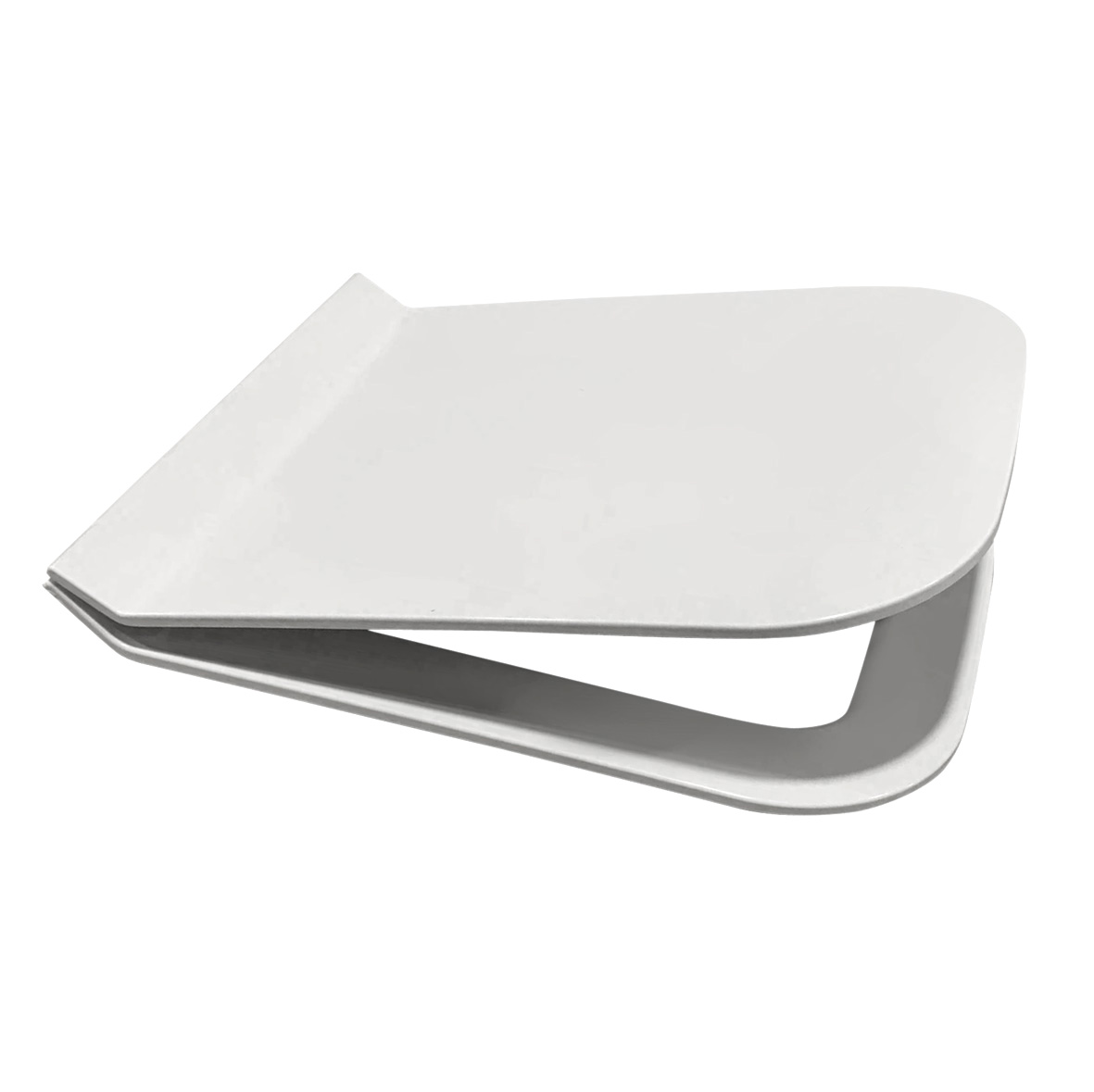 Сиденье Floe slim SO, дюропласт, микролифт, быстросъемное, BERGES