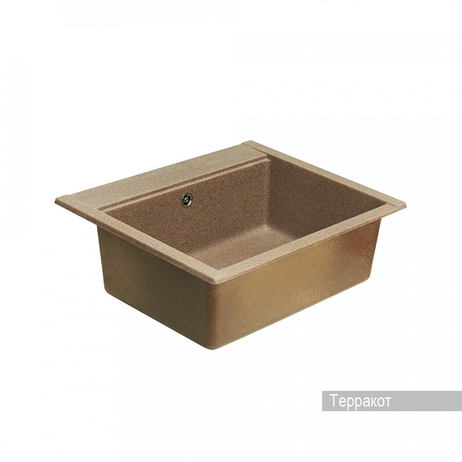 Мойка для кухни  Делия 60 602х517х218 мм, терракот