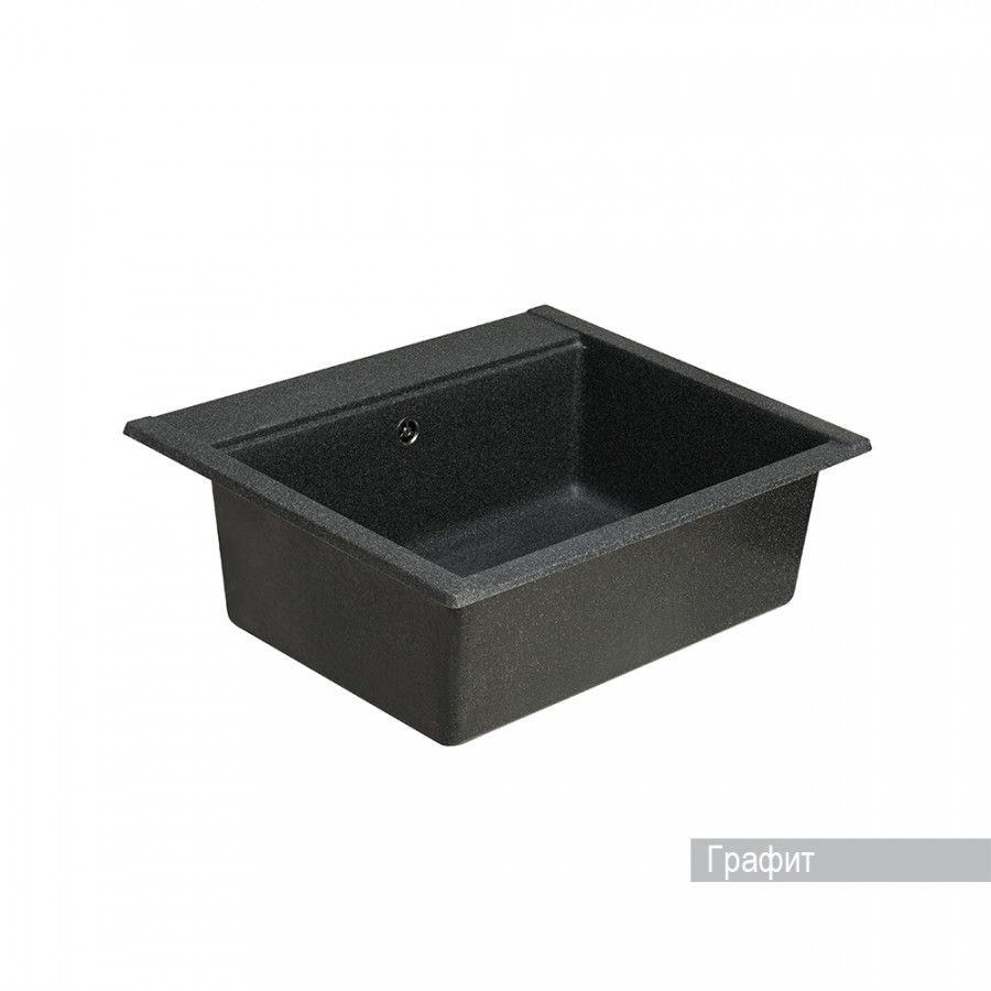 Мойка для кухни  Делия 60 602х517х218 мм, графит