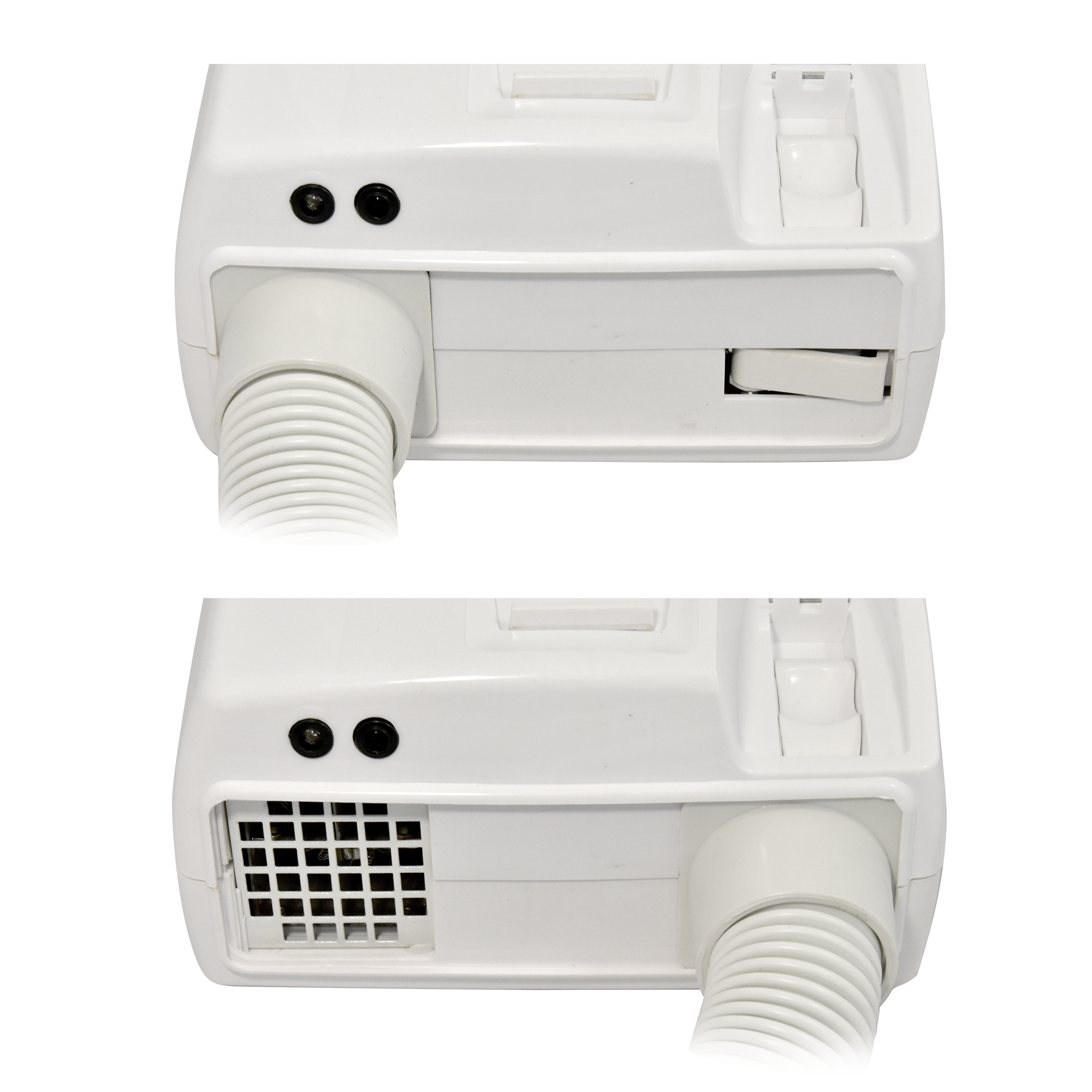 Фен для волос настенный PUFF-850B белый, с гибким шлангом, 0,85 кВт (1405.021)