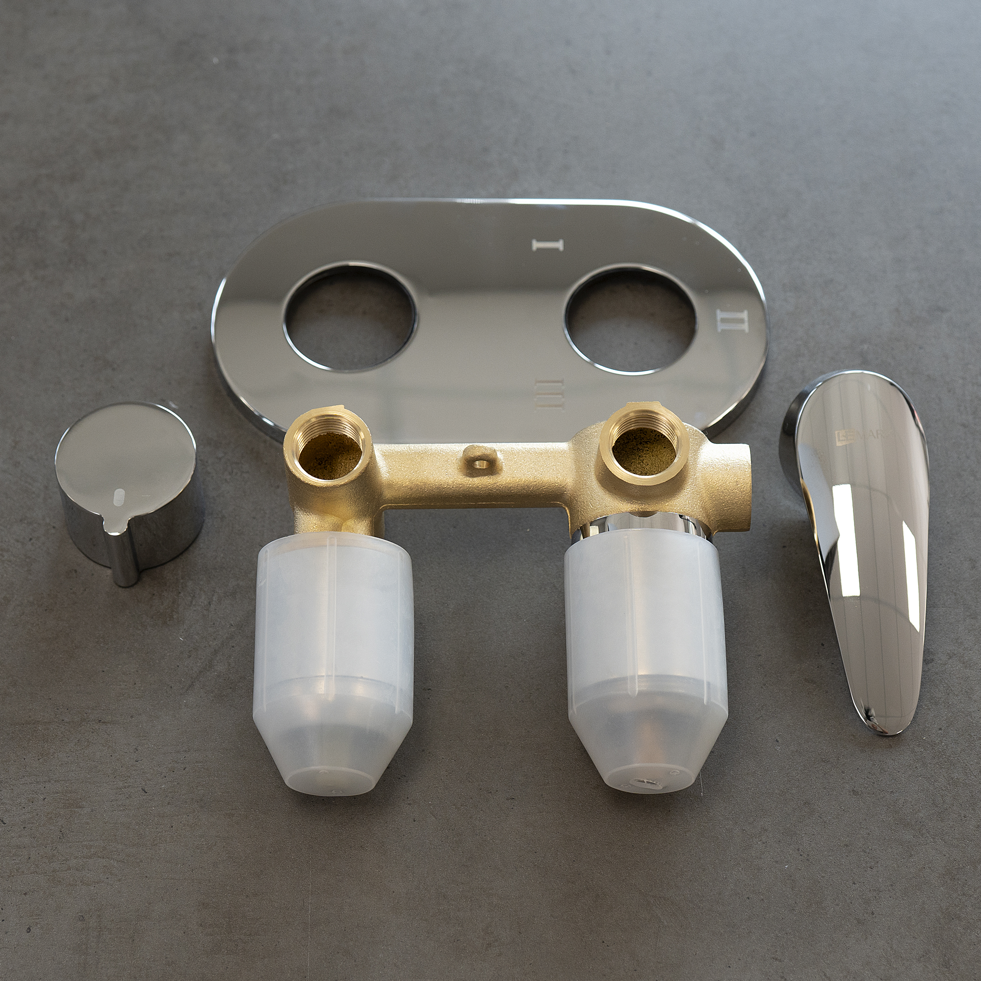 Смеситель Lemark Linara LM0428C для ванны и душа, встраиваемый