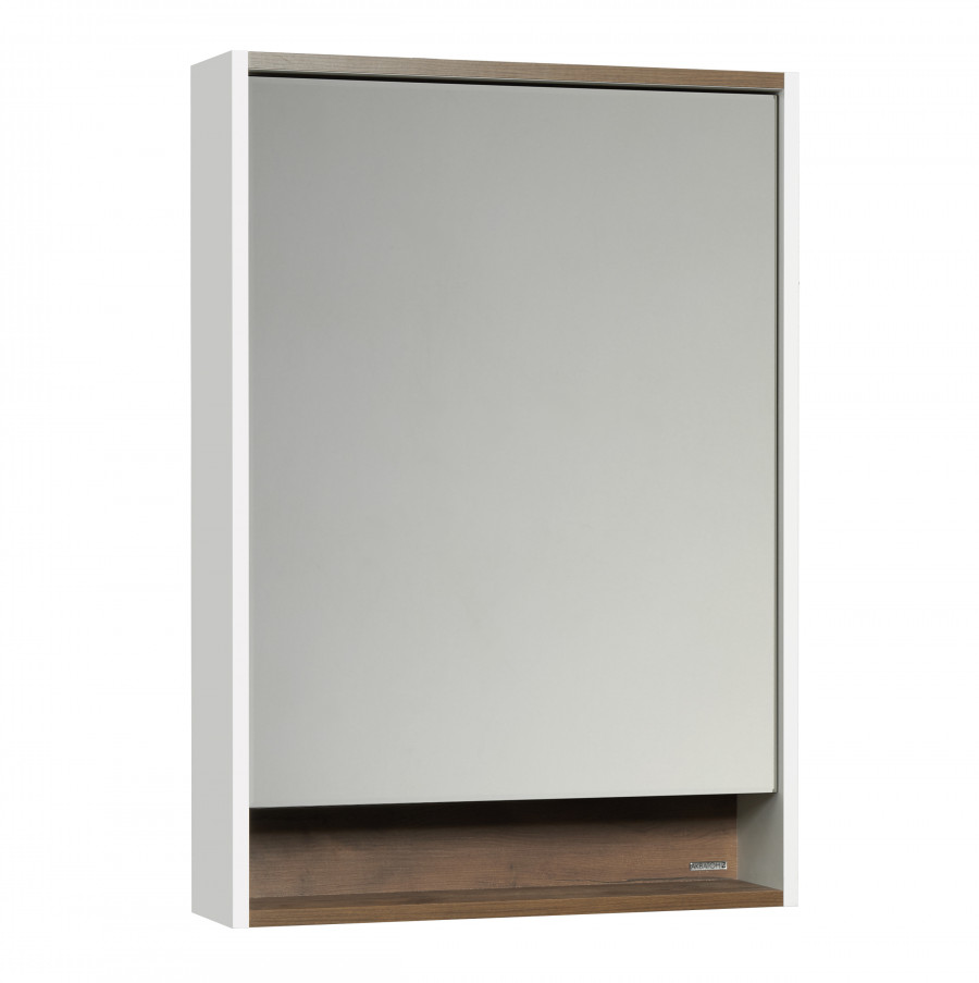 Зеркальный шкаф КАПРИ 60, таксония темная