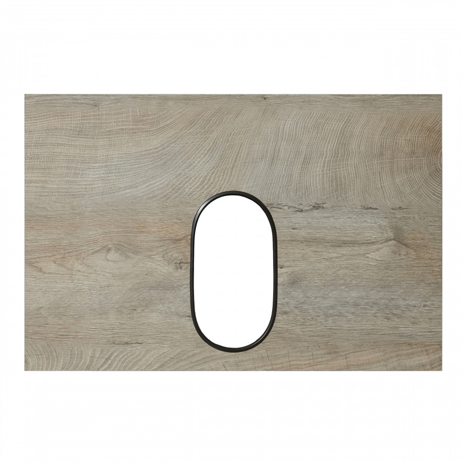 Столешница ЛОФТ ФАБРИК 65, дуб эндгрейн (под раковину ОДРИ)