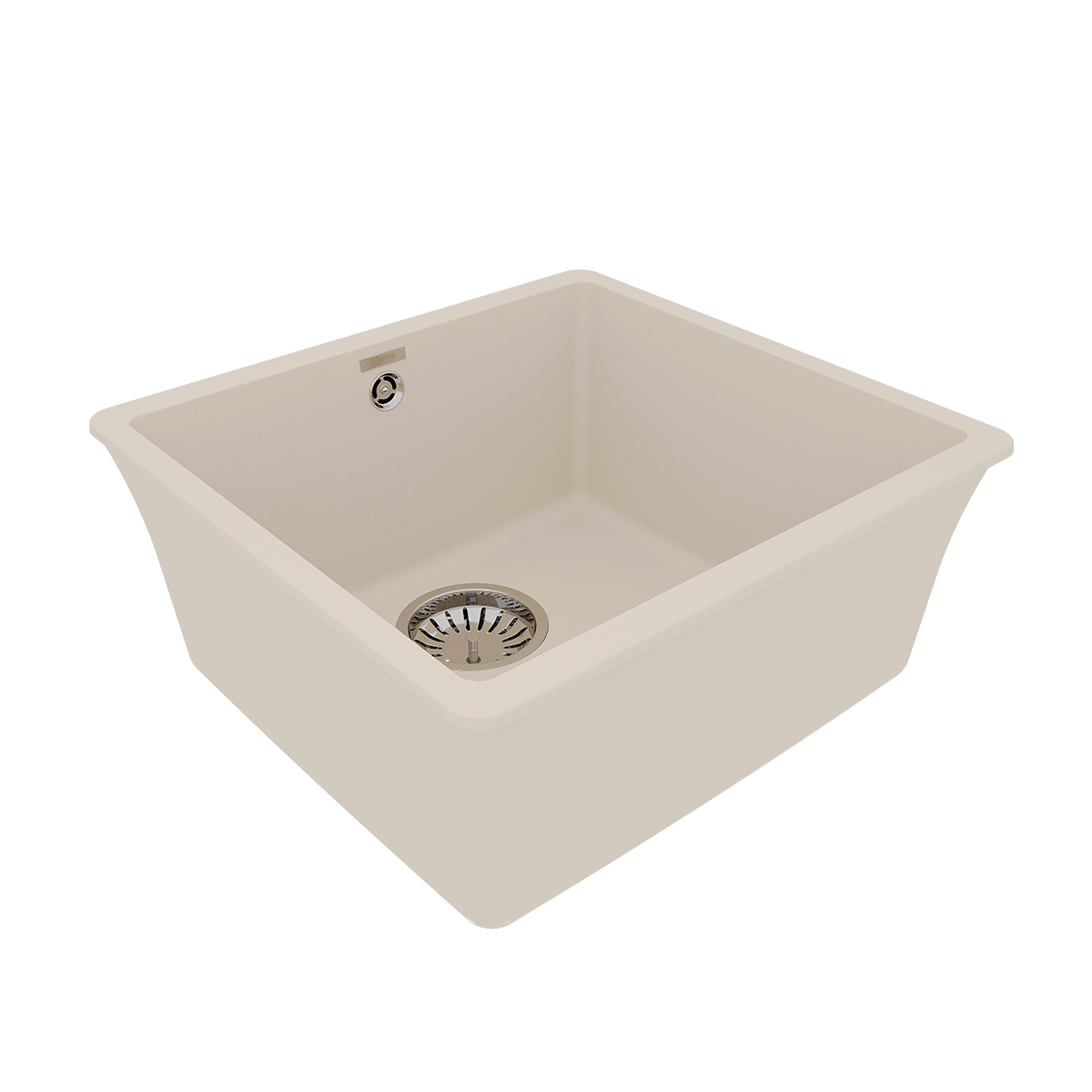 Кухонная мойка Lemark SINARA 440-U подстольного монтажа из кварцгранита, Шампань 