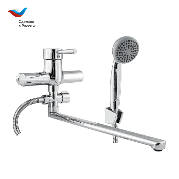 Смеситель для ванны СЛАВЕН Город СЛ-ОД-Д31 хром