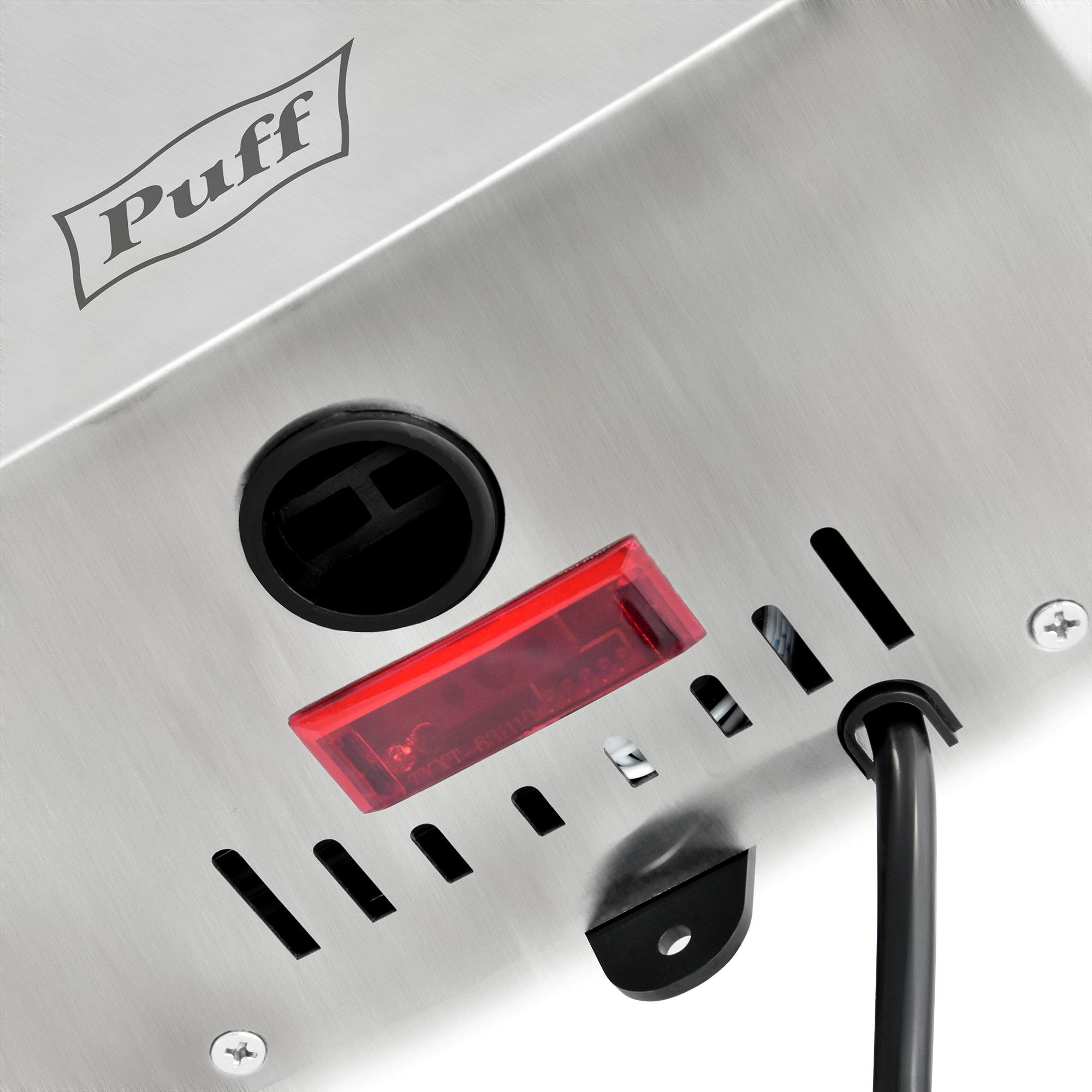 Электросушитель для рук PUFF-8950 высокоскоростной, антивандальный, хром 1 кВт (1401.381)