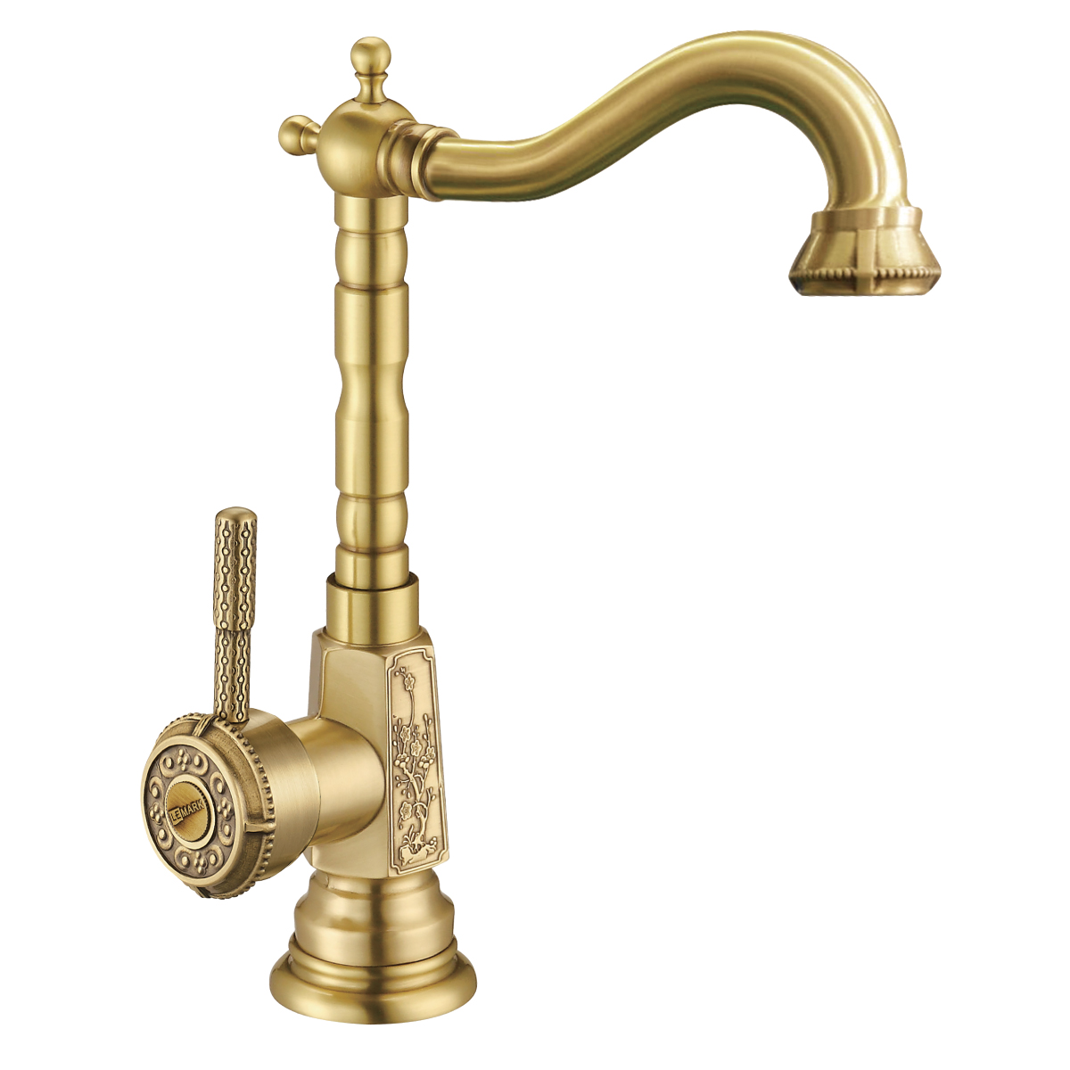 Jasmine Смеситель для кухни, выс.пов.излив 185мм, р/ОД, бронза, LM, LM6605B