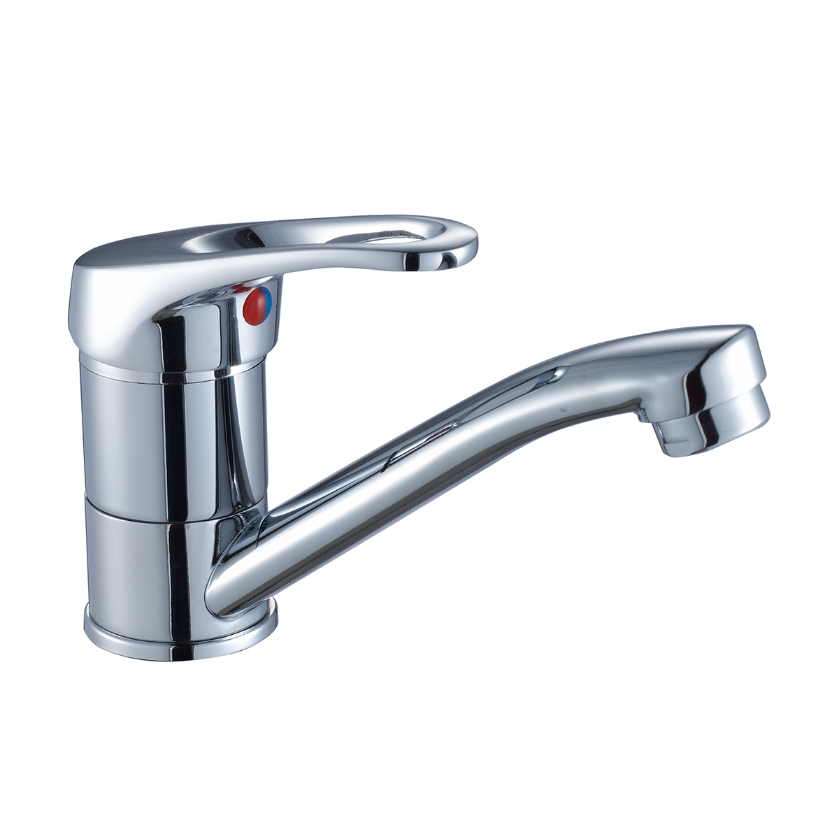 B35 Смеситель для умывальника,пов.излив 150мм, р/ОД, ROS, B35-22