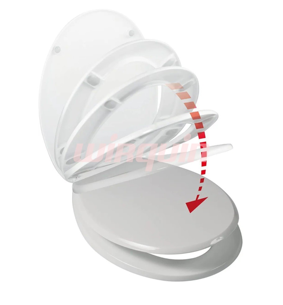 Сидение для унитаза SOFT CLOSE FIRST, WIRQUIN