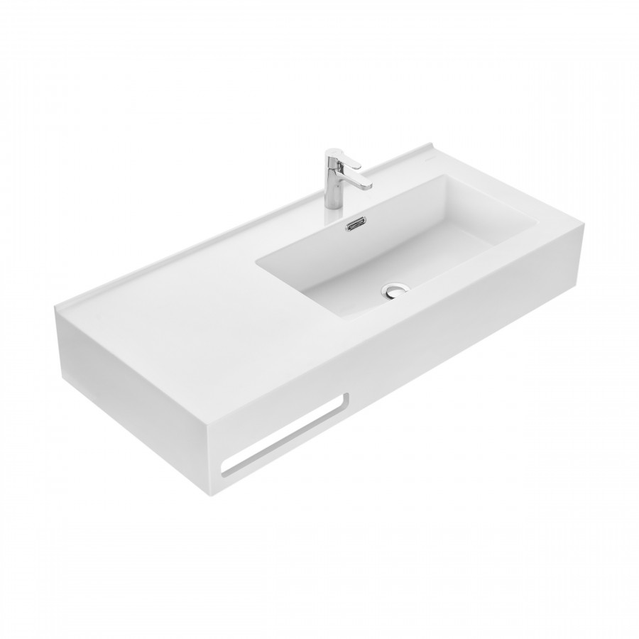 Раковина КВАДРО Про 100, правая