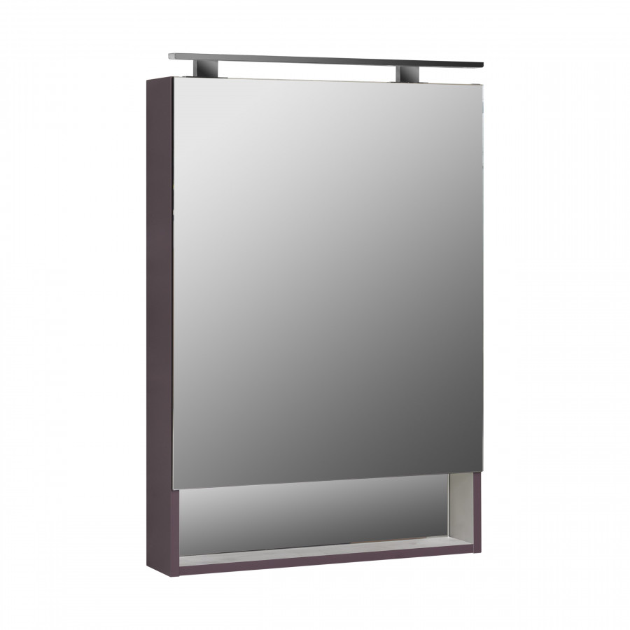 GAP Зеркальный шкаф 60, фиолетовый, ROCA