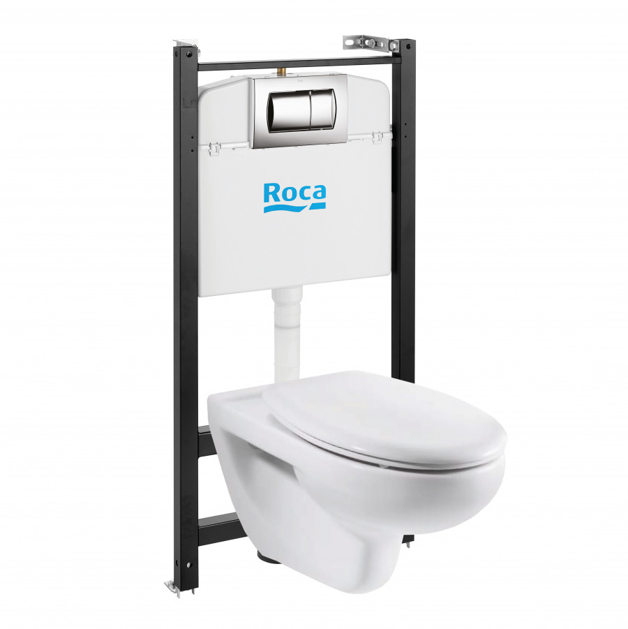 VICTORIA Комплект 4 в 1 (инсталляции+подв. унитаз+сиденье с механизмом Soft-Closing+смывная клави