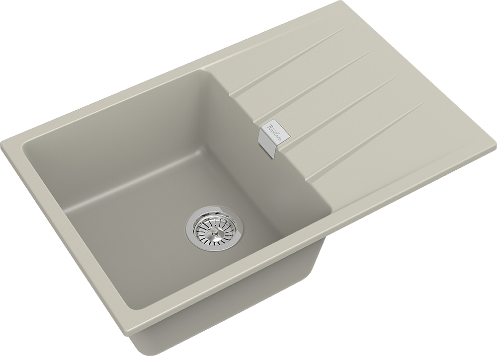 RIVELATO Мойка RAUM 78  1-чаша 780*500мм topazio арт.